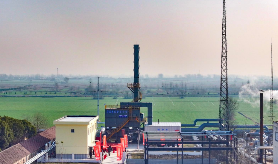 许疃矿低浓度瓦斯CCER项目外景。李挺 摄